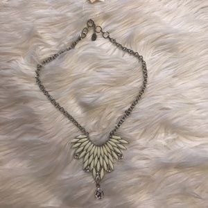 Amrita Singh Necklace Ivory Silver Comp